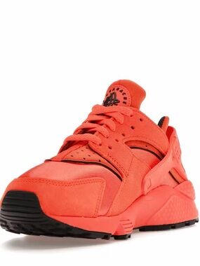 Nike Air Huarache Rush Orange Sneakers DQ 8589-800 Size 9
